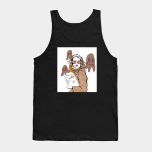 Spooky girl Tank Top